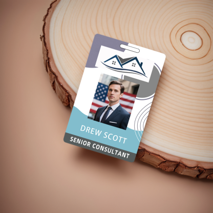 Style Y019 Custom Print Employee ID Badge,customized Id Badge with Name Picture