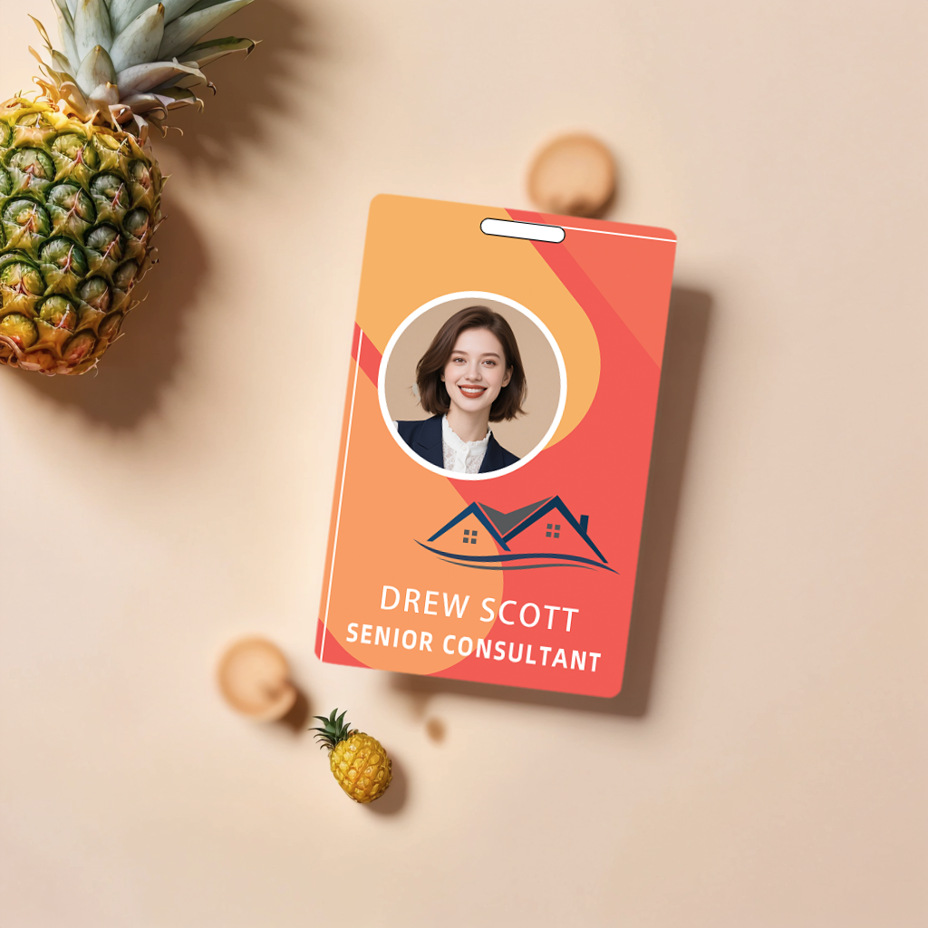 Style Y044 Custom Print Employee ID Badge,customized Id Badge with Name Picture