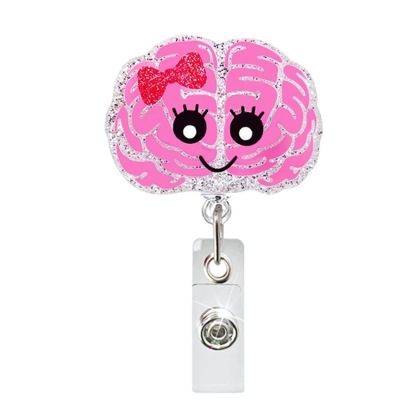 99 Retractable ID Name Badge Holder Reels with Swivel Alligator Clip  Cute Gifts