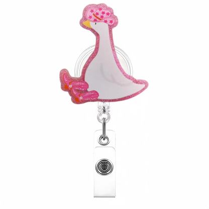 88 Retractable ID Name Badge Holder Reels with Swivel Alligator Clip  Cute Gifts