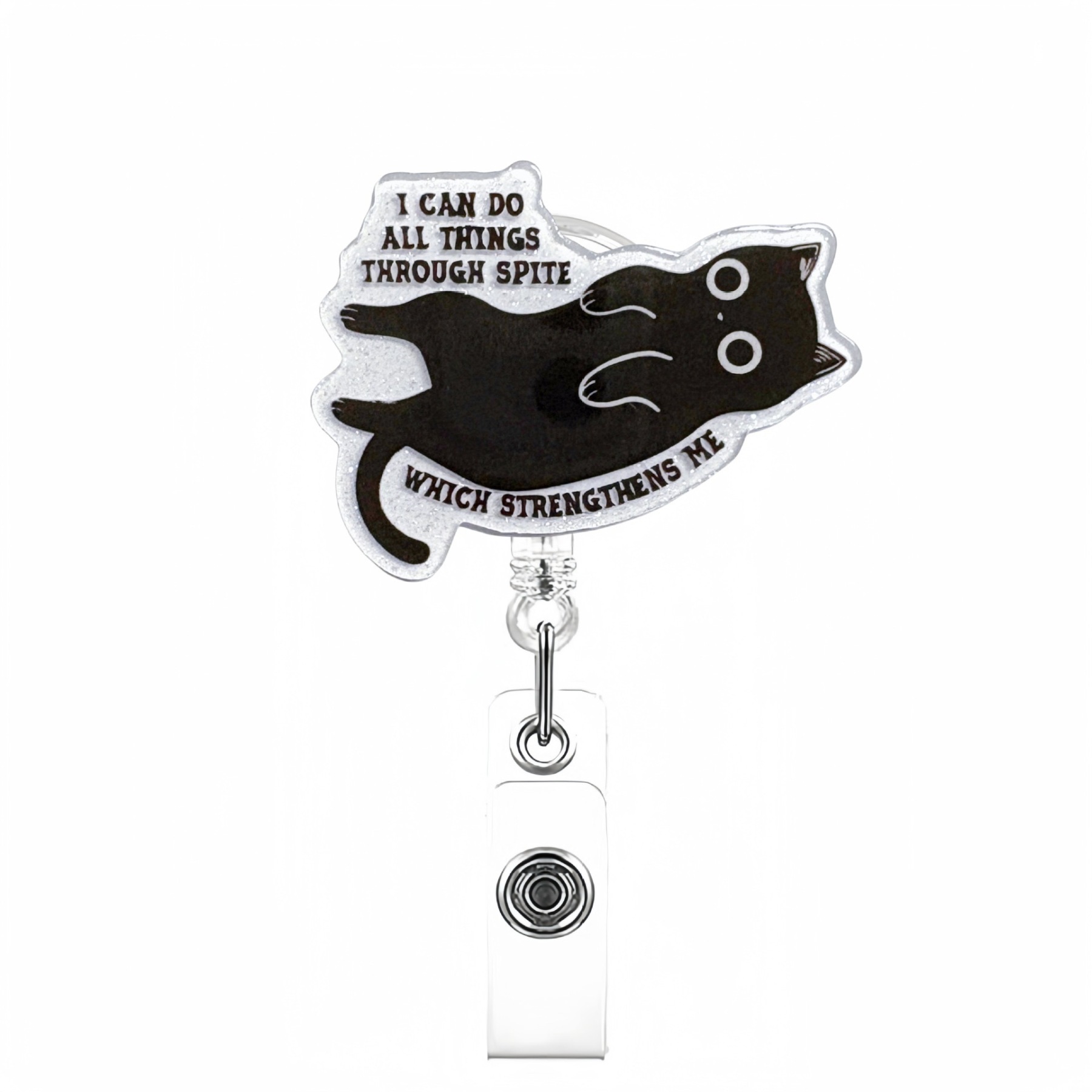 72 Retractable ID Name Badge Holder Reels with Swivel Alligator Clip  Cute Gifts