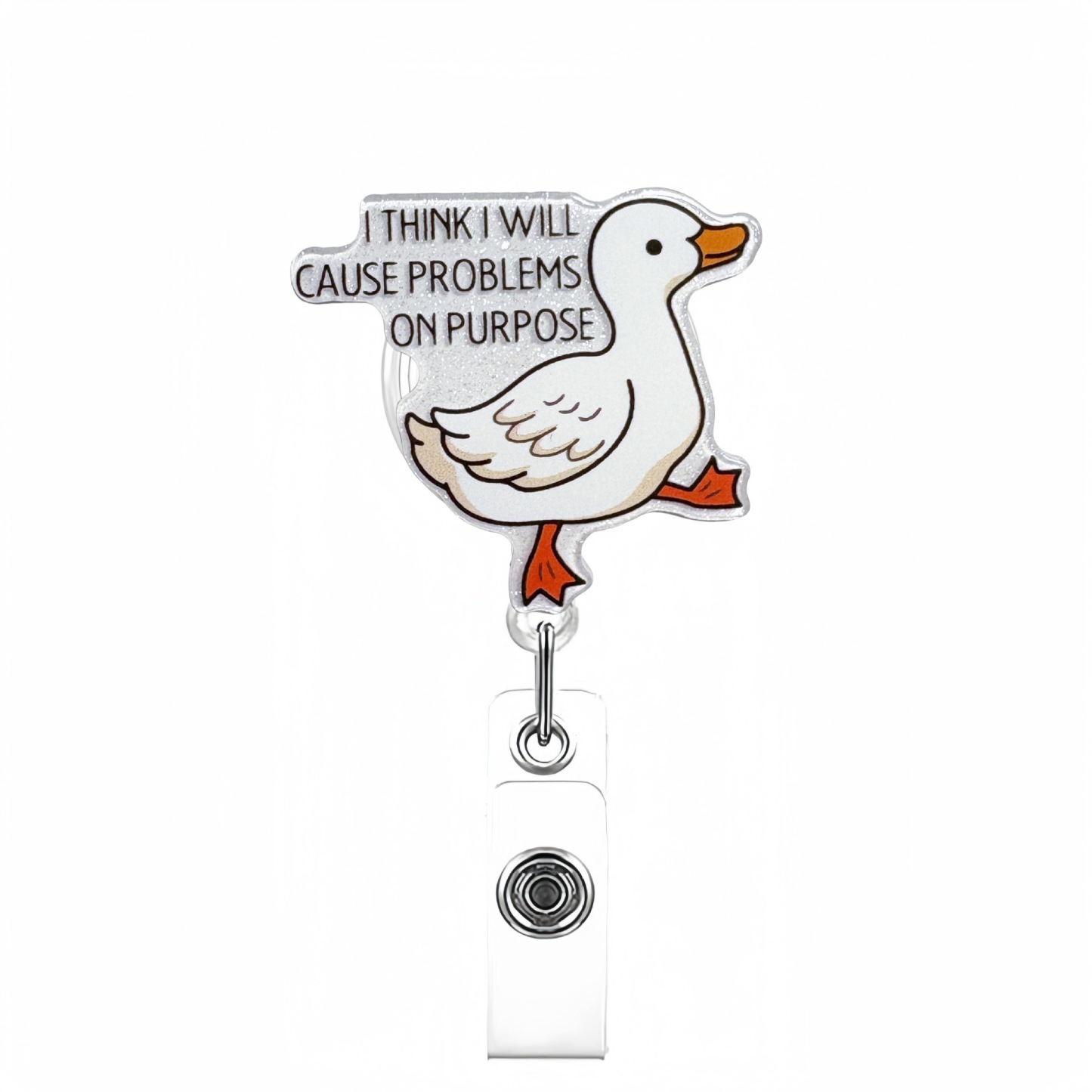 72 Retractable ID Name Badge Holder Reels with Swivel Alligator Clip  Cute Gifts