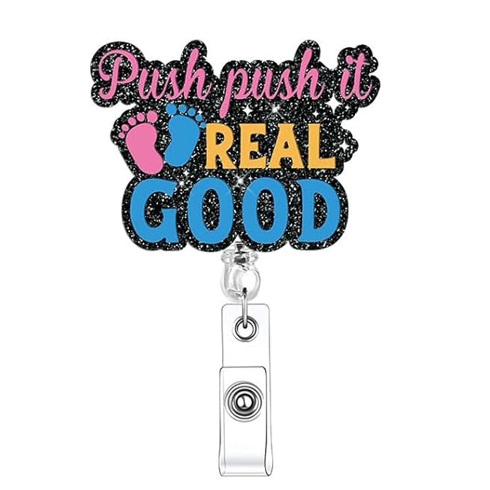 80 Retractable ID Name Badge Holder Reels with Swivel Alligator Clip  Cute Gifts