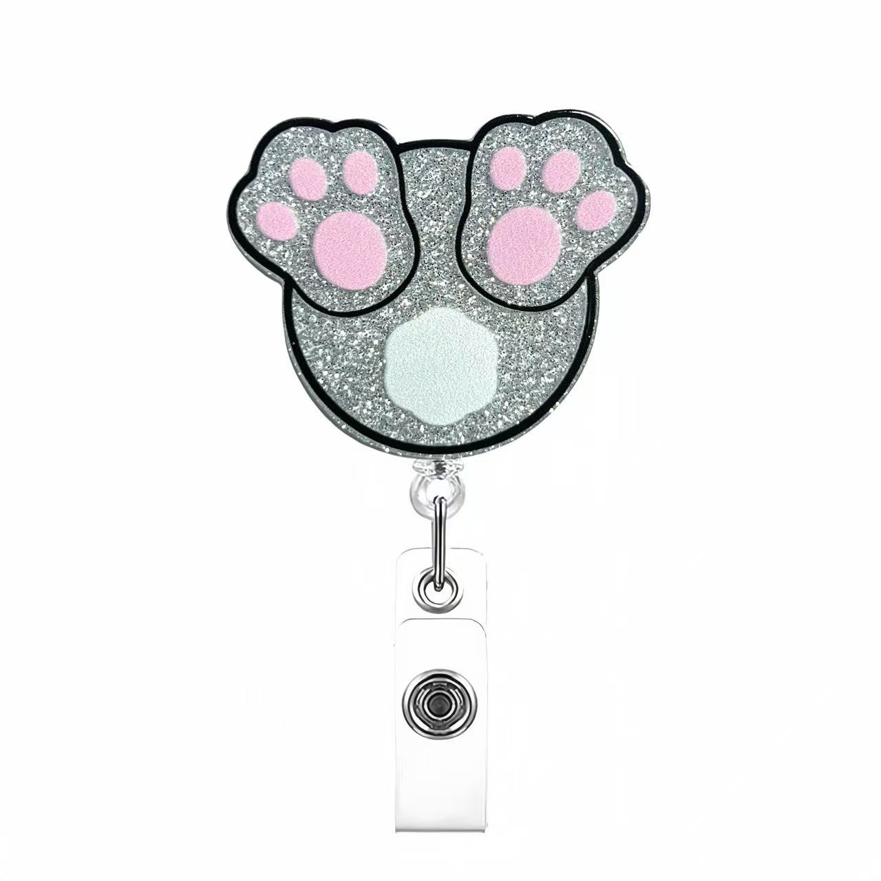 74 Retractable ID Name Badge Holder Reels with Swivel Alligator Clip  Cute Gifts