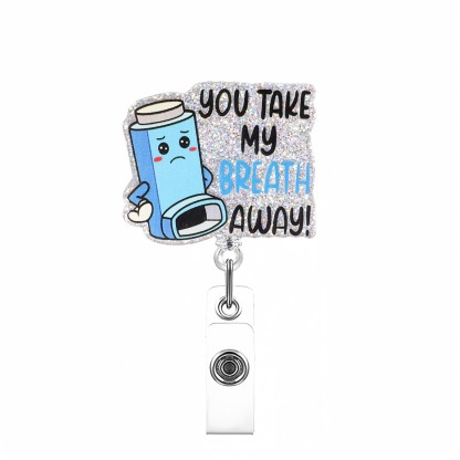 83 Retractable ID Name Badge Holder Reels with Swivel Alligator Clip  Cute Gifts