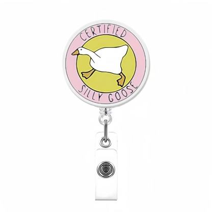 88 Retractable ID Name Badge Holder Reels with Swivel Alligator Clip  Cute Gifts