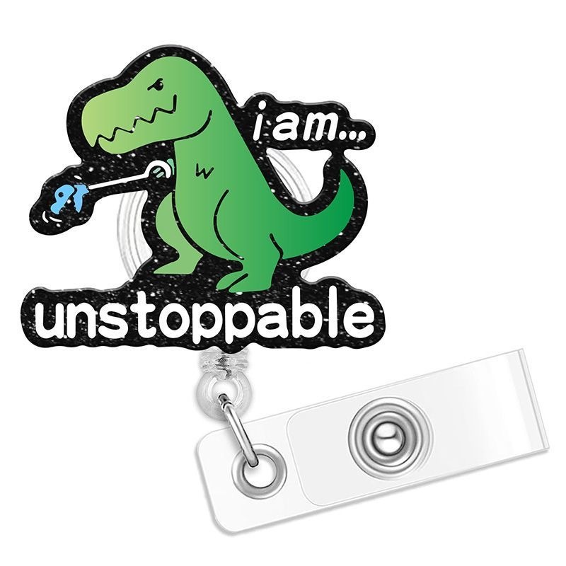 95 Retractable ID Name Badge Holder Reels with Swivel Alligator Clip  Cute Gifts