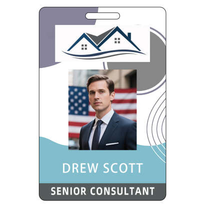 Style Y019 Custom Print Employee ID Badge,customized Id Badge with Name Picture