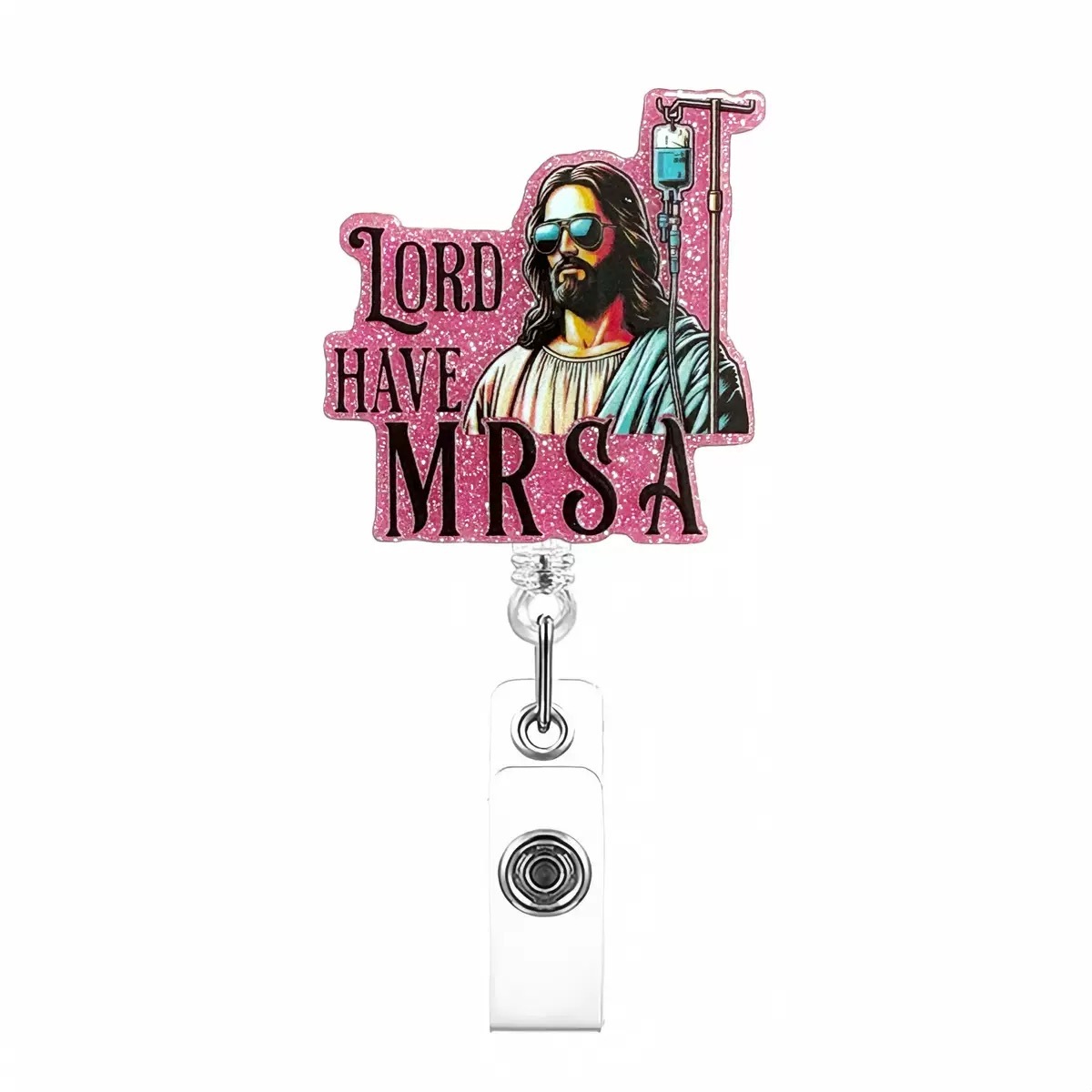 81 Retractable ID Name Badge Holder Reels with Swivel Alligator Clip  Cute Gifts