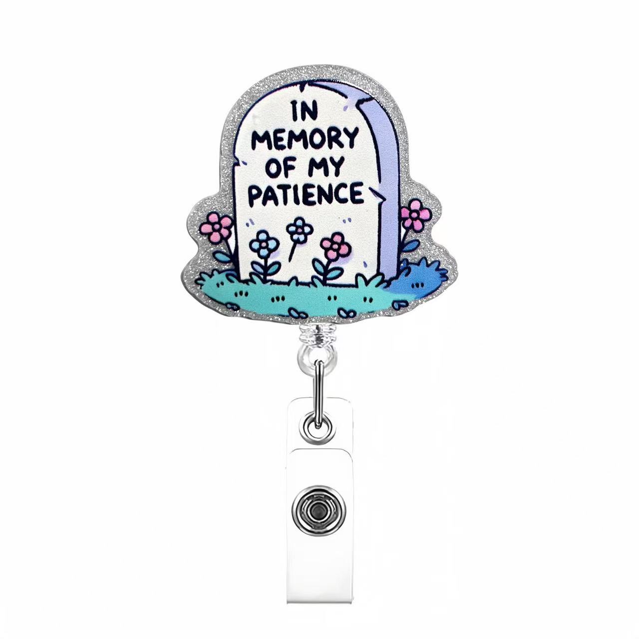 73 Retractable ID Name Badge Holder Reels with Swivel Alligator Clip  Cute Gifts