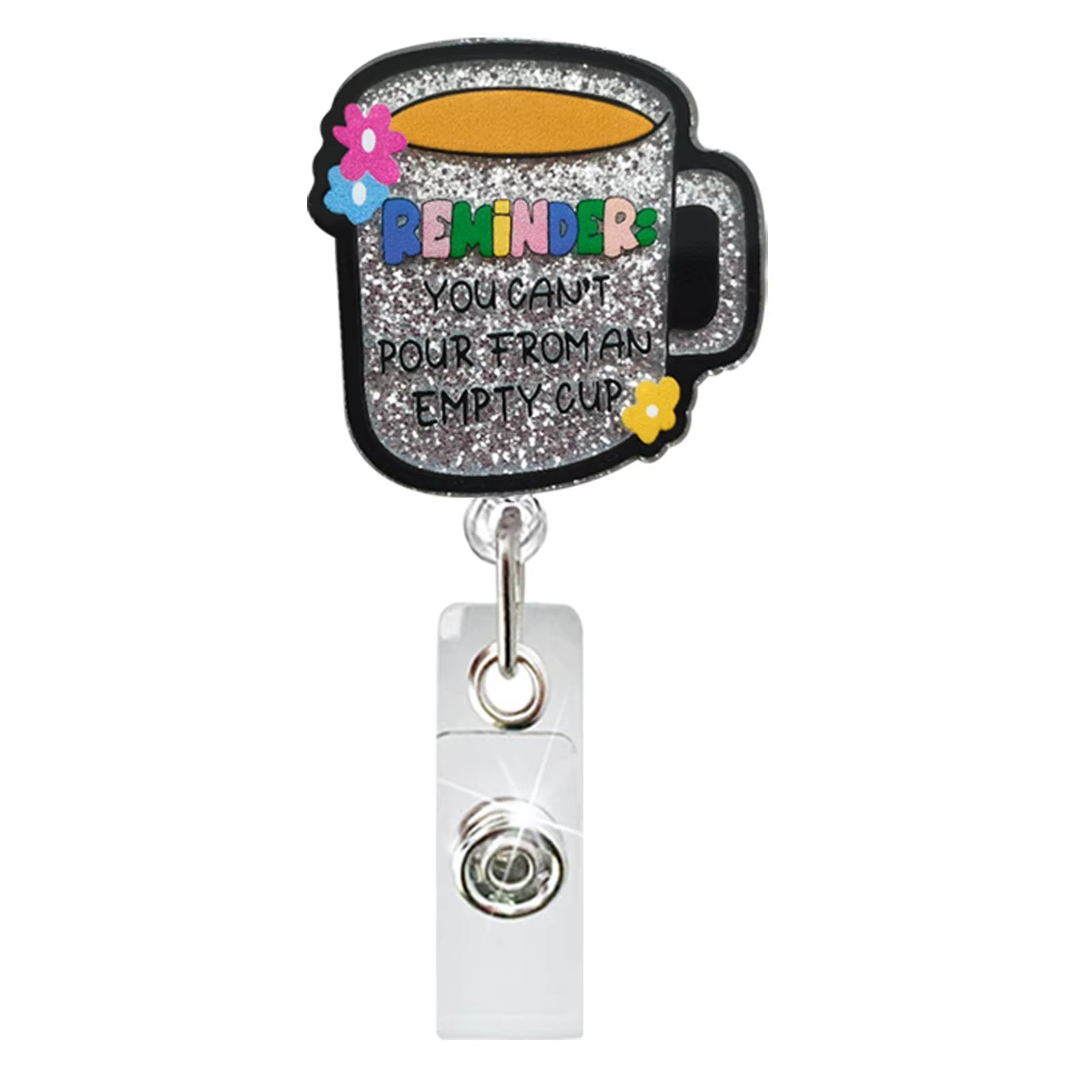 79 Retractable ID Name Badge Holder Reels with Swivel Alligator Clip  Cute Gifts