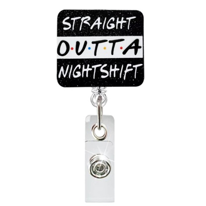 79 Retractable ID Name Badge Holder Reels with Swivel Alligator Clip  Cute Gifts