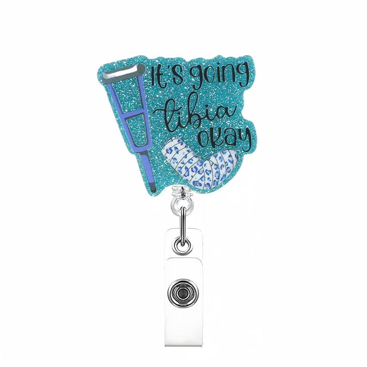 77 Retractable ID Name Badge Holder Reels with Swivel Alligator Clip  Cute Gifts