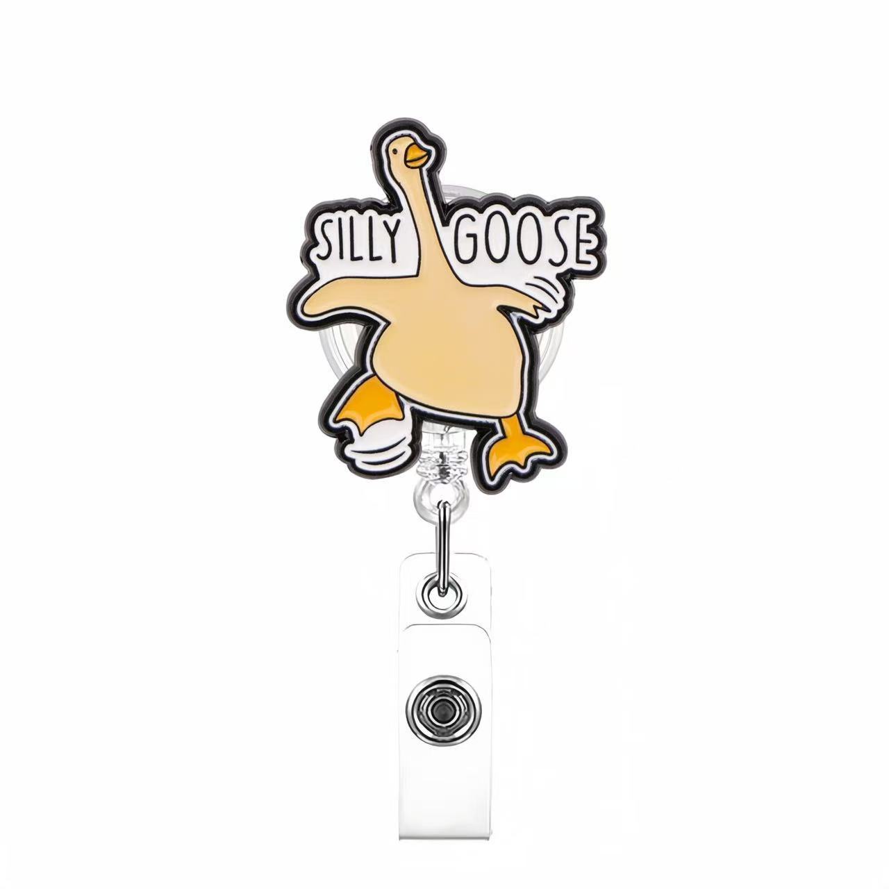 88 Retractable ID Name Badge Holder Reels with Swivel Alligator Clip  Cute Gifts