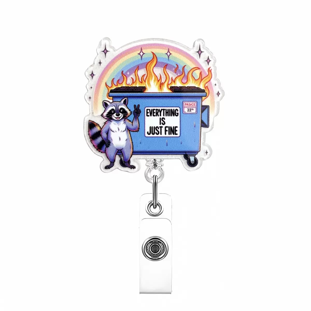 78 Retractable ID Name Badge Holder Reels with Swivel Alligator Clip  Cute Gifts