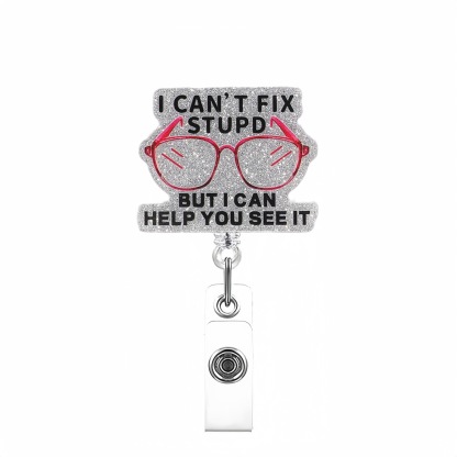 83 Retractable ID Name Badge Holder Reels with Swivel Alligator Clip  Cute Gifts