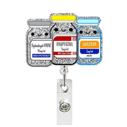 96 Retractable ID Name Badge Holder Reels with Swivel Alligator Clip  Cute Gifts