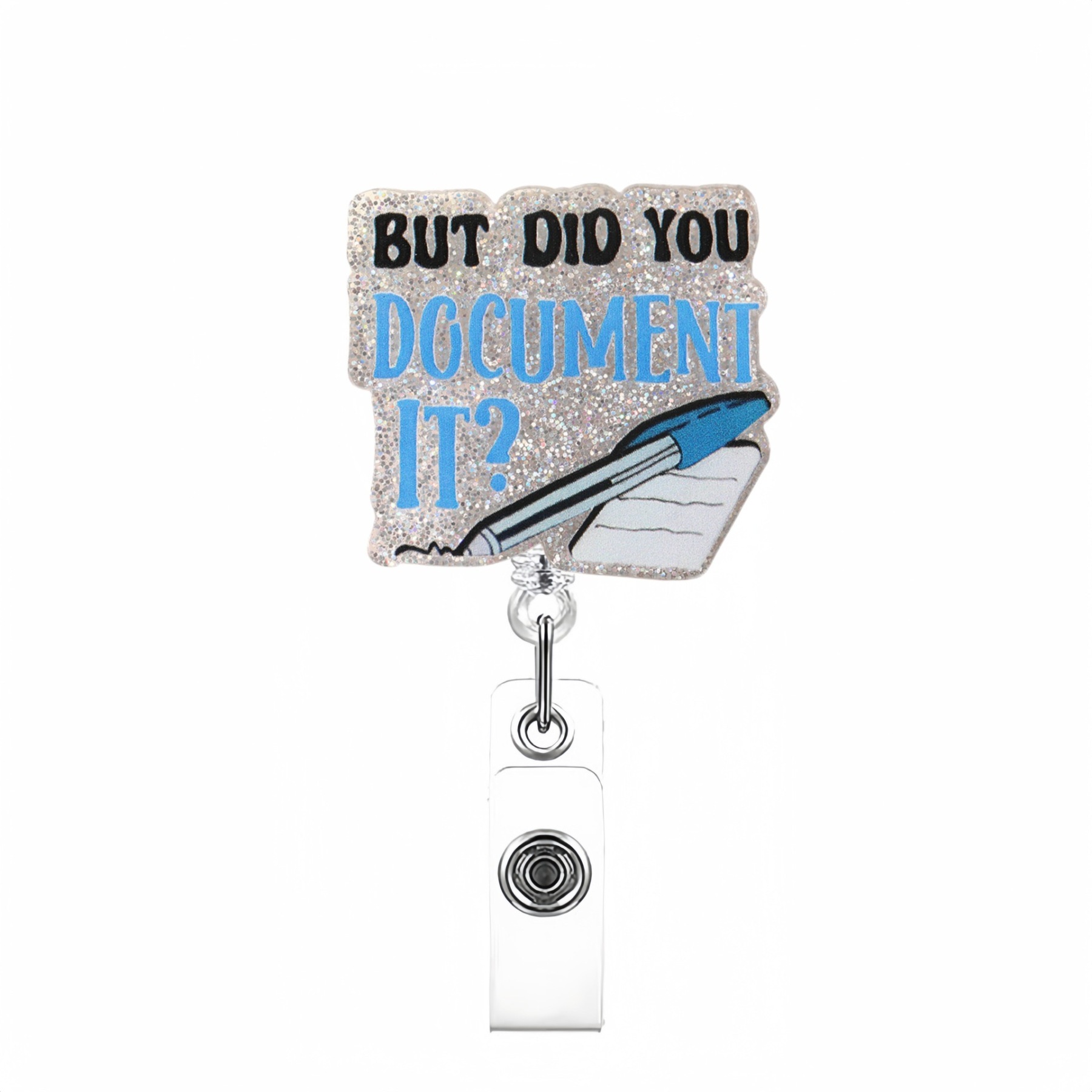 93 Retractable ID Name Badge Holder Reels with Swivel Alligator Clip  Cute Gifts