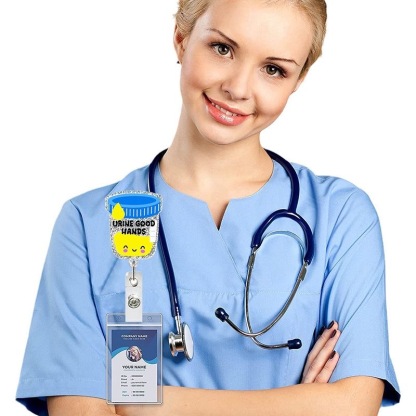 96 Retractable ID Name Badge Holder Reels with Swivel Alligator Clip  Cute Gifts