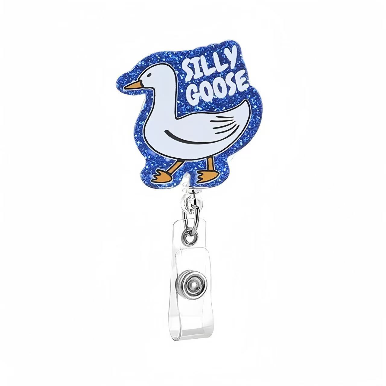 88 Retractable ID Name Badge Holder Reels with Swivel Alligator Clip  Cute Gifts