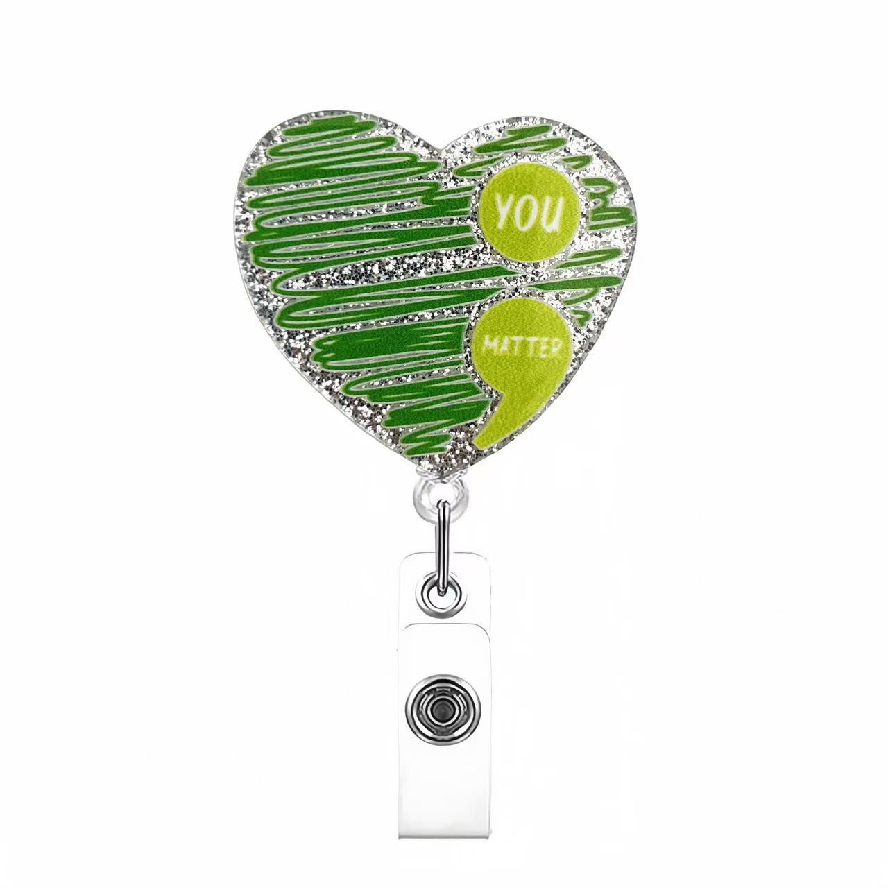 74 Retractable ID Name Badge Holder Reels with Swivel Alligator Clip  Cute Gifts