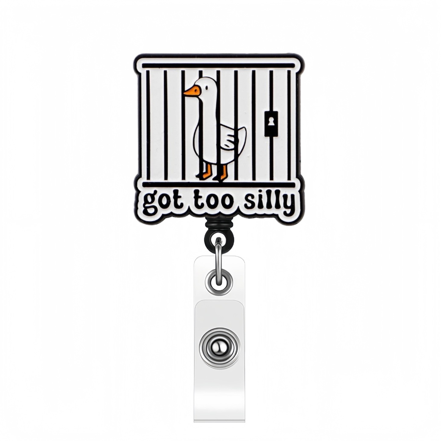 92 Retractable ID Name Badge Holder Reels with Swivel Alligator Clip  Cute Gifts