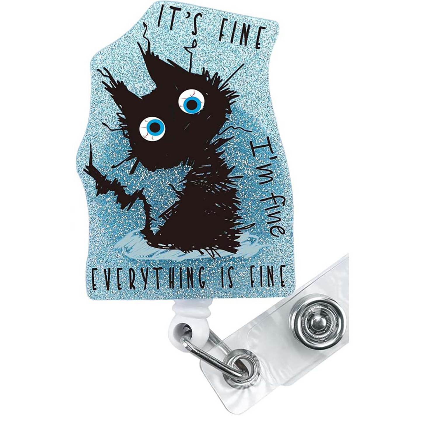 87 Retractable ID Name Badge Holder Reels with Swivel Alligator Clip  Cute Gifts