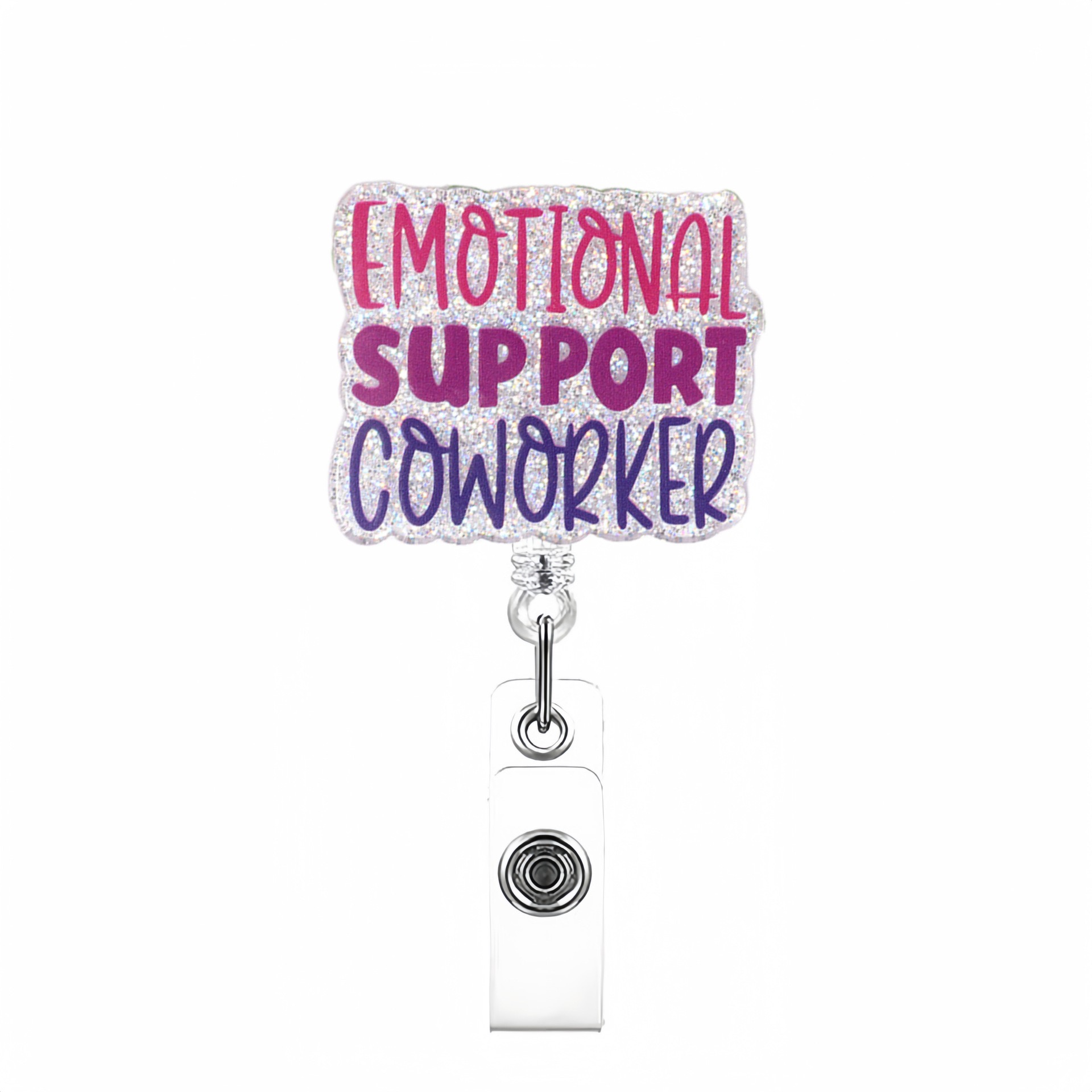 83 Retractable ID Name Badge Holder Reels with Swivel Alligator Clip  Cute Gifts