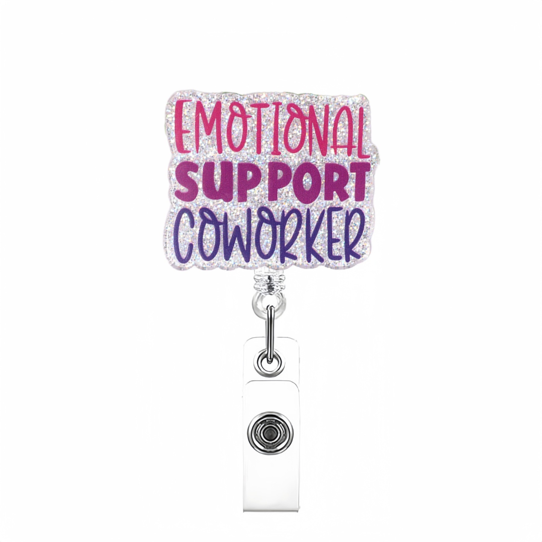 83 Retractable ID Name Badge Holder Reels with Swivel Alligator Clip  Cute Gifts