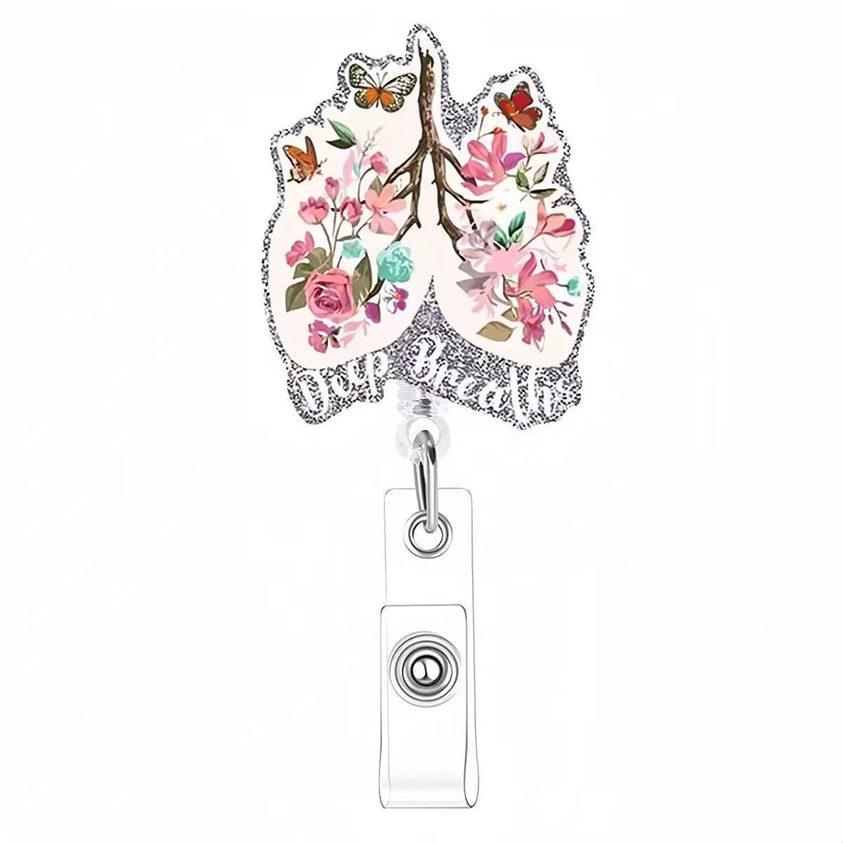 76 Retractable ID Name Badge Holder Reels with Swivel Alligator Clip  Cute Gifts