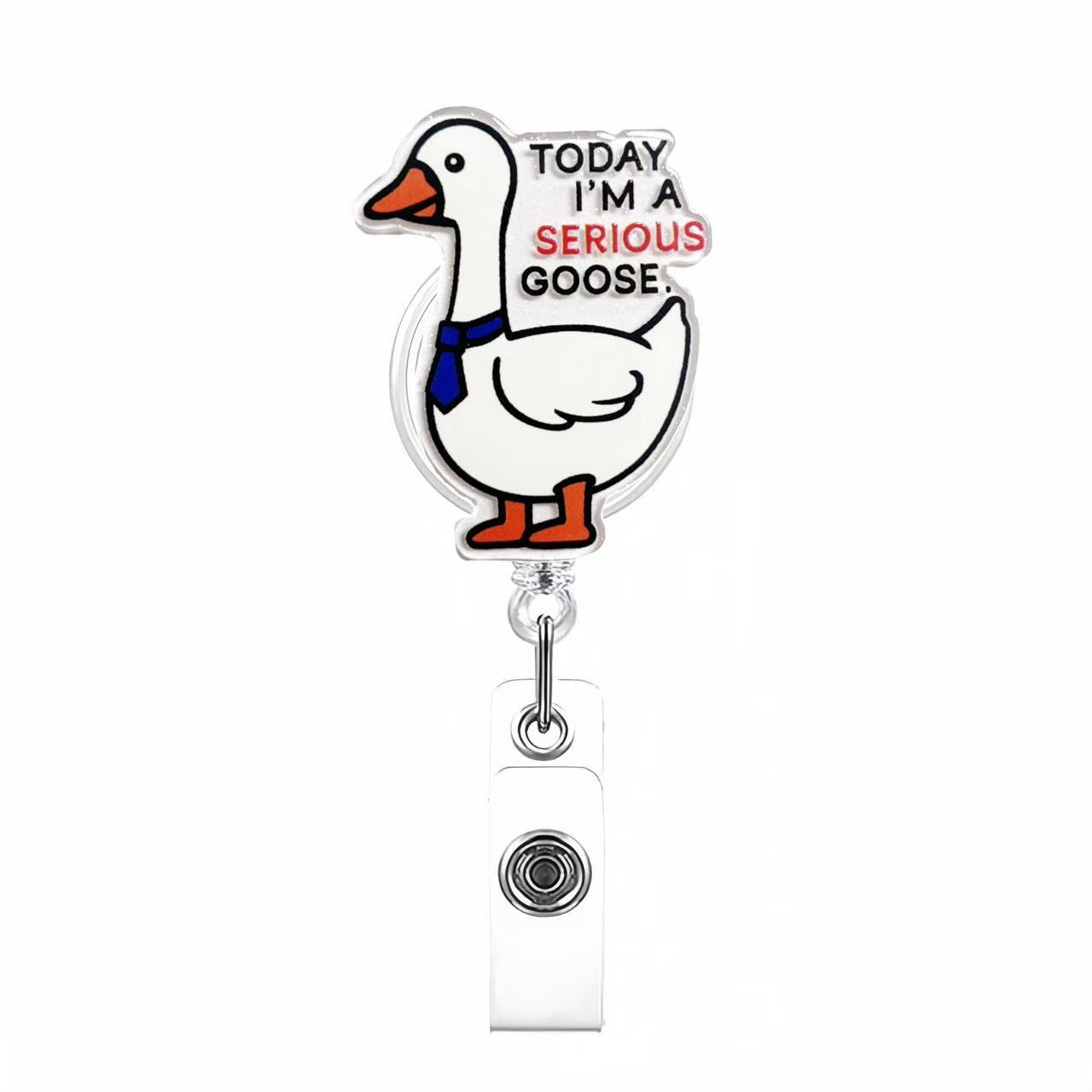 88 Retractable ID Name Badge Holder Reels with Swivel Alligator Clip  Cute Gifts