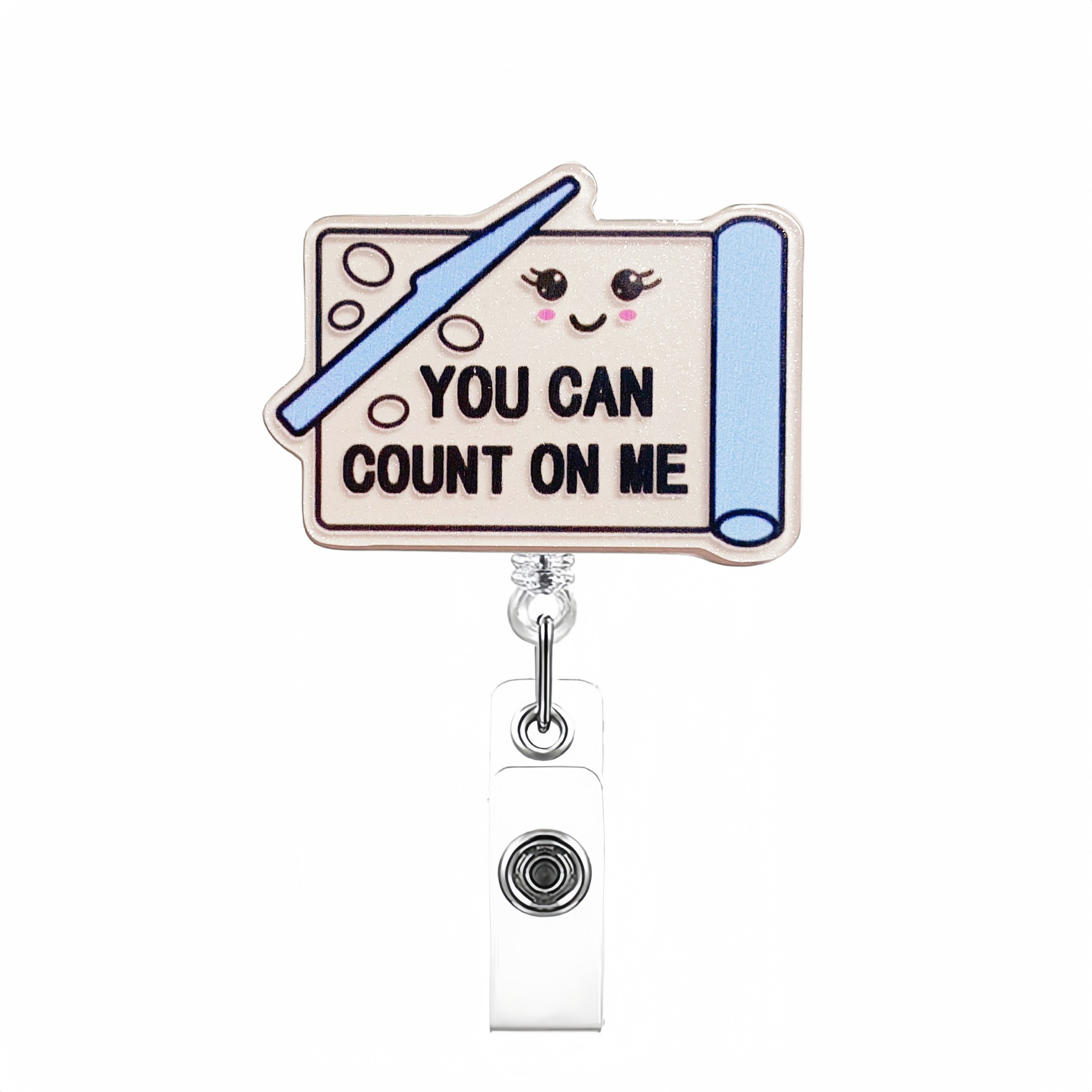 89 Retractable ID Name Badge Holder Reels with Swivel Alligator Clip  Cute Gifts