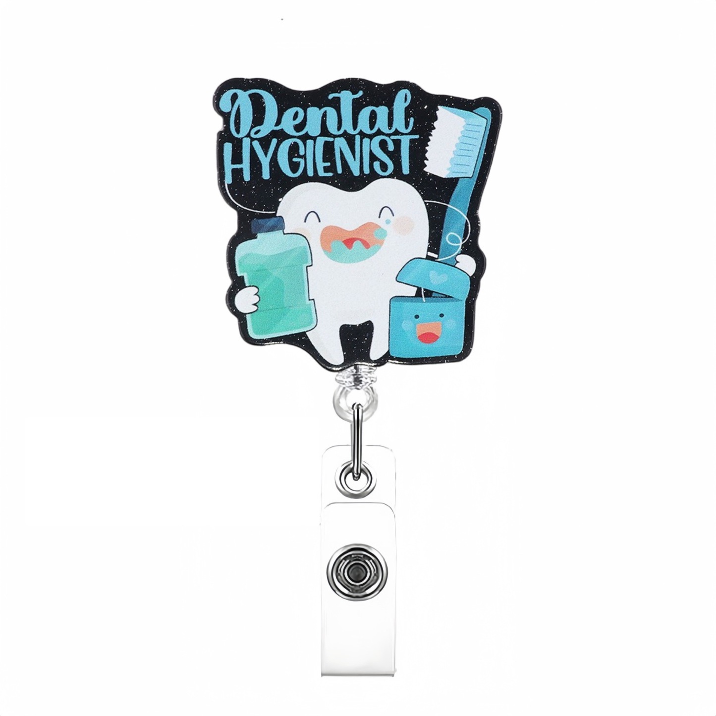 77 Retractable ID Name Badge Holder Reels with Swivel Alligator Clip  Cute Gifts