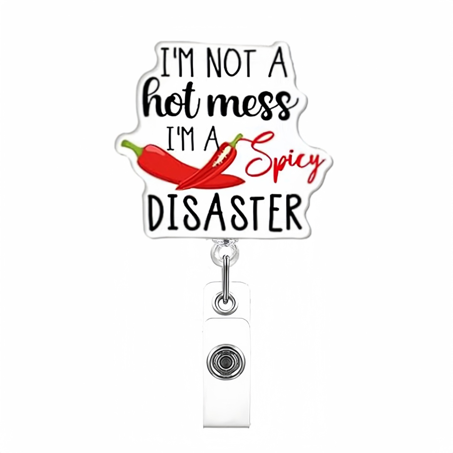 94 Retractable ID Name Badge Holder Reels with Swivel Alligator Clip  Cute Gifts