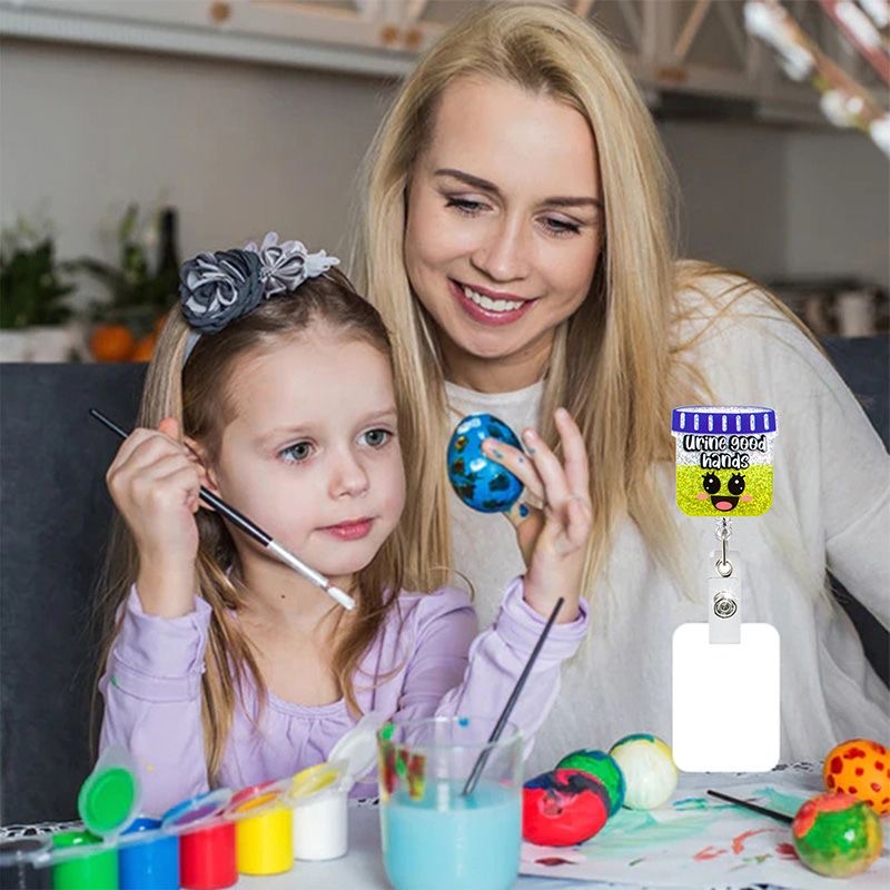 96 Retractable ID Name Badge Holder Reels with Swivel Alligator Clip  Cute Gifts