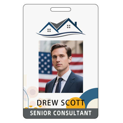 Style Y009 Custom Print Employee ID Badge,customized Id Badge with Name Picture