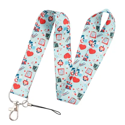 Cute Neck Lanyard for Keys, ID Card Holder Lanyard for Women or Men