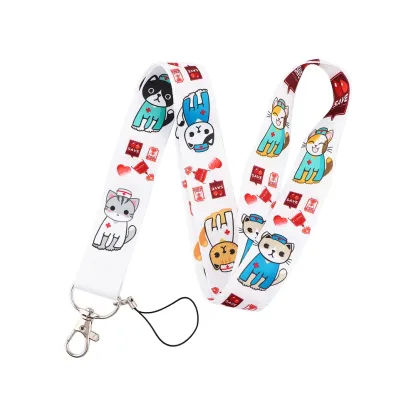 Cute Neck Lanyard for Keys, ID Card Holder Lanyard for Women or Men