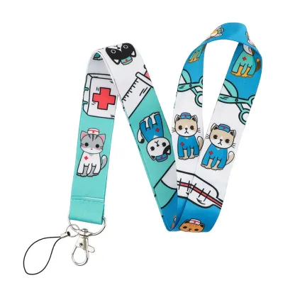 Cute Neck Lanyard for Keys, ID Card Holder Lanyard for Women or Men