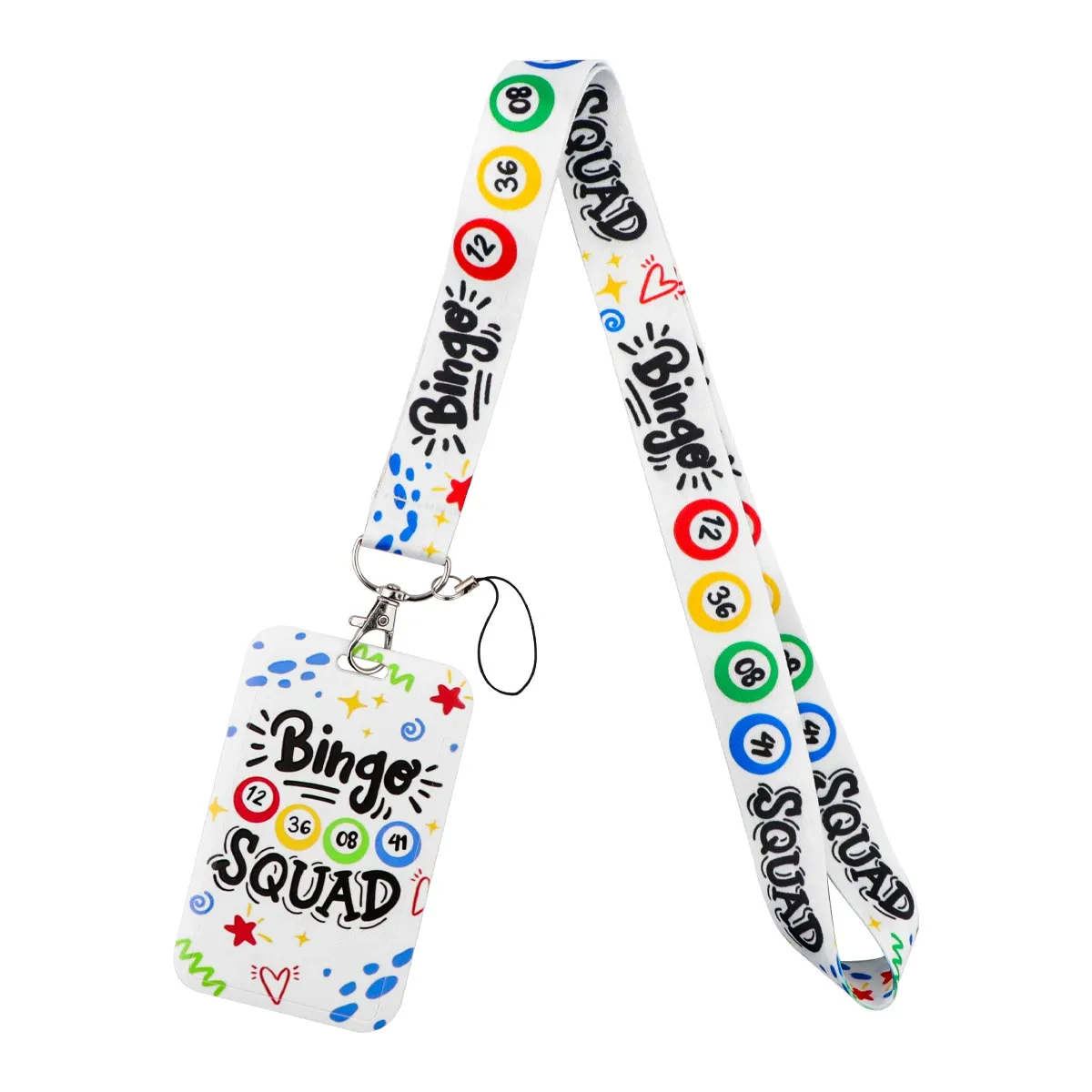 83-ID Badge Holder with Lanyard, Teacher Student  Nurse Work Office Gifts