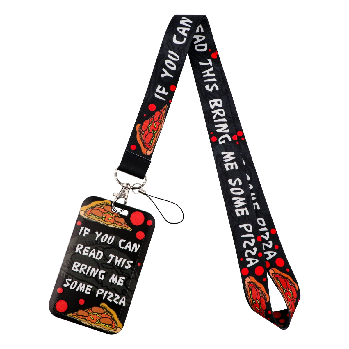 81-ID Badge Holder with Lanyard, Teacher Student  Nurse Work Office Gifts