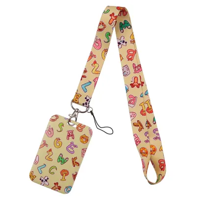 94-ID Badge Holder with Lanyard, Teacher Student  Nurse Work Office Gifts
