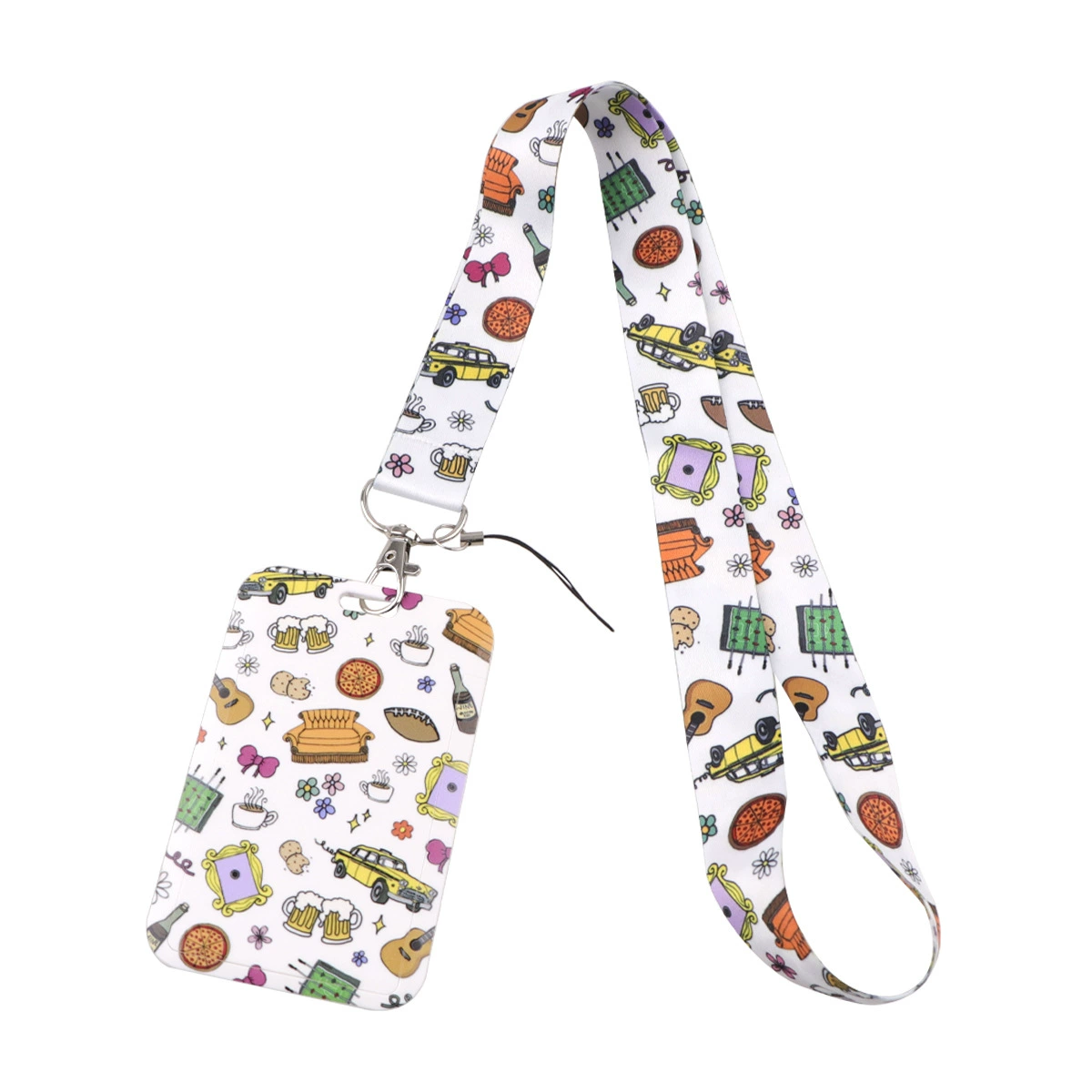 93-ID Badge Holder with Lanyard, Teacher Student  Nurse Work Office Gifts
