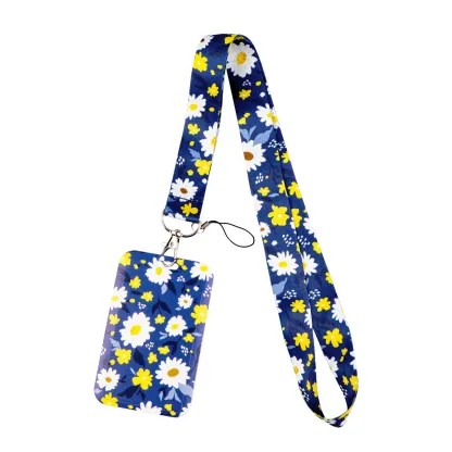 92-ID Badge Holder with Lanyard, Teacher Student  Nurse Work Office Gifts