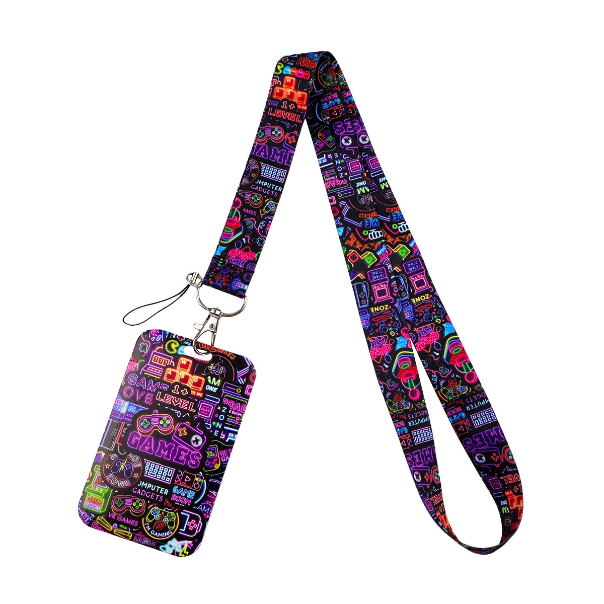62-ID Badge Holder with Lanyard, Teacher Student  Nurse Work Office Gifts