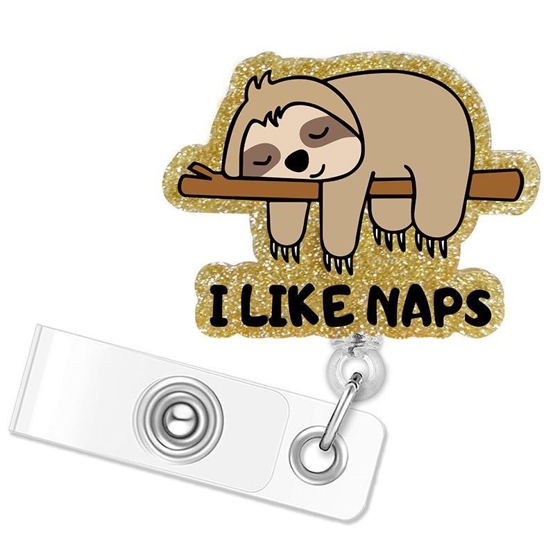 95 Retractable ID Name Badge Holder Reels with Swivel Alligator Clip  Cute Gifts