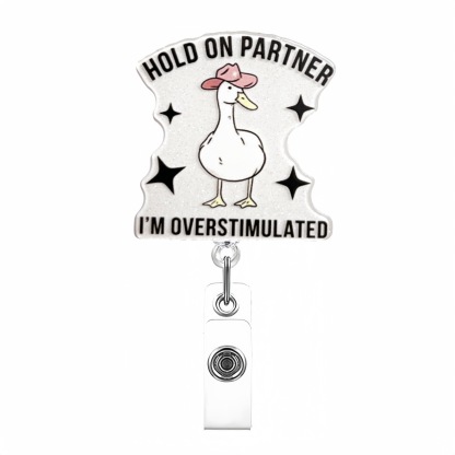 91 Retractable ID Name Badge Holder Reels with Swivel Alligator Clip  Cute Gifts