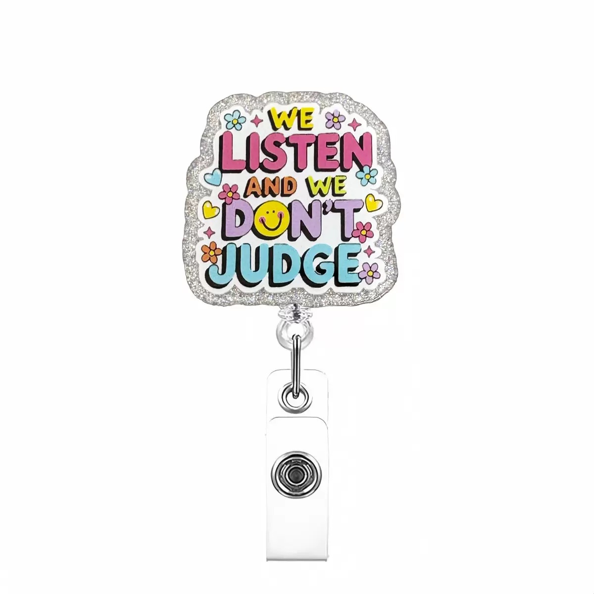 81 Retractable ID Name Badge Holder Reels with Swivel Alligator Clip  Cute Gifts
