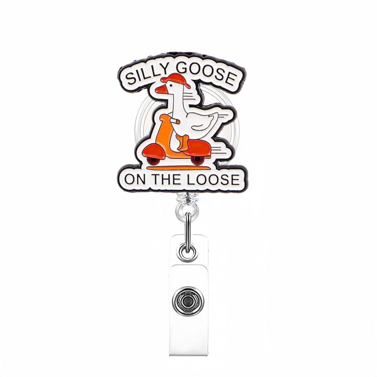 88 Retractable ID Name Badge Holder Reels with Swivel Alligator Clip  Cute Gifts