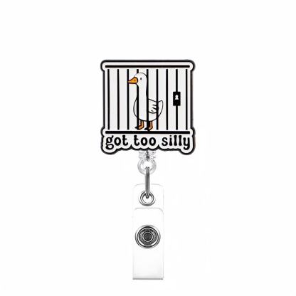 88 Retractable ID Name Badge Holder Reels with Swivel Alligator Clip  Cute Gifts